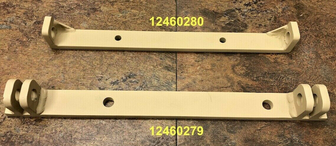 Upper & Lower(Brush Guard to Bumper)Brackets ; Hummer Humv ; 12460279 & 12460280