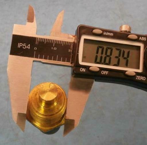 Temperature Sending Unit ; M939 M35 M809 ; 6685-00-814-5271 MS24537-1 7389566