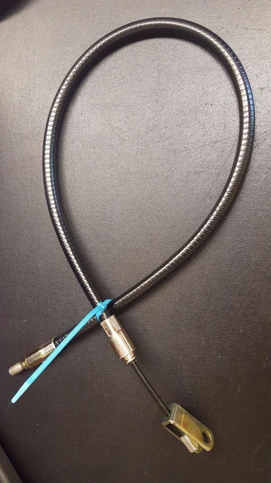 CABLE, PARKING BRAKE, LH (40") MIL. HUMMER ; 2590-01-265-3185 12341898-1 5597461