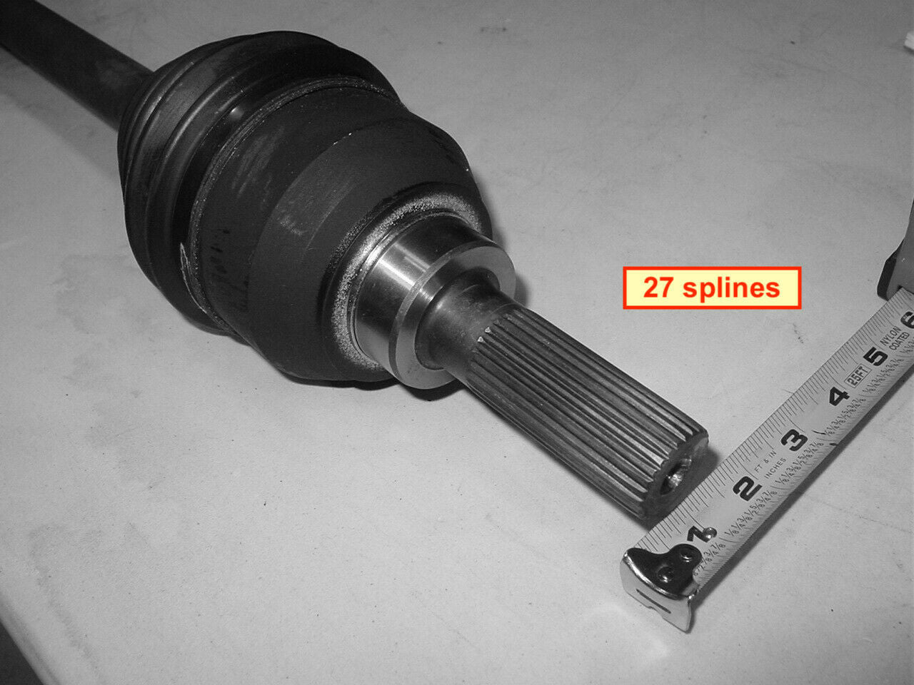 *Brand NEW Halfshaft , RH FRONT; 12342974-2 ; M998 Mil. Hummer - A0&A1; 10K