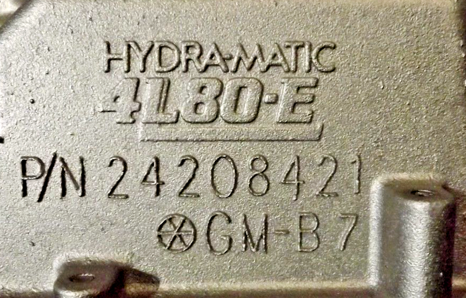 Transmission - 4L80E ECV ; Hummer Humvee ; 2520-01-489-0850 57K6204 24208421