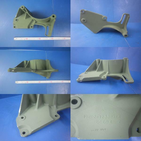 60-amp GENERATOR BRACKET ; M998 Mil. Hummer H1 ; 12338784-2 5342-01-257-7706