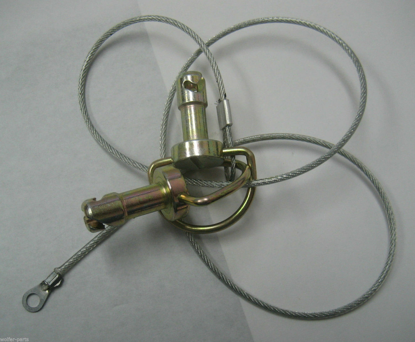 CABLE & STUD RING for SEAT ; Mil. HUMMER M998 ; 12339420-1 , 2590-01-253-3905