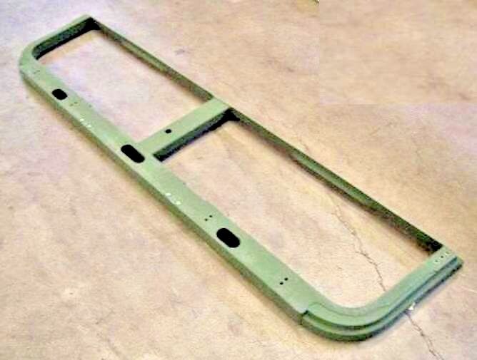 WINDSHIELD FRAME ; HUMMER HUMVEE M1123 M1097A2 ; 12446879 , 2510-01-413-3360