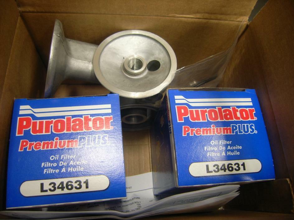 Dual Oil Filter Kit ; 6.5L / 6.2L HUMMER ; 5744867 57K4411 4330-01-533-5641