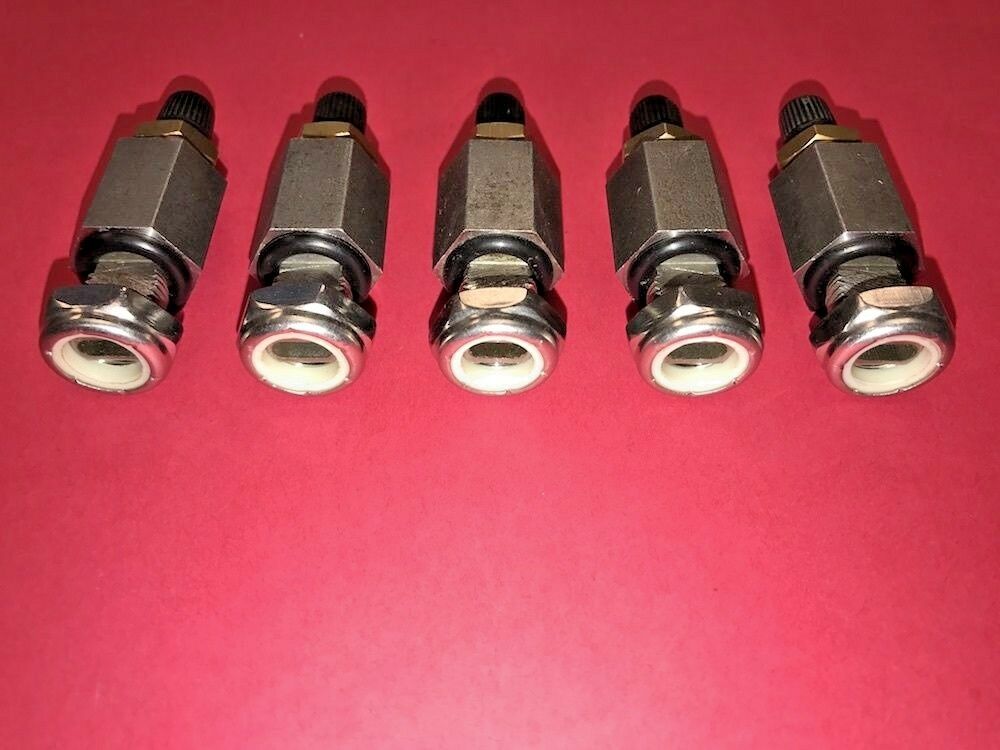5 each- VALVE STEM KIT, RADIAL WHEEL&TIRE Mil. Hummer 2640-01-419-6205 57K0297