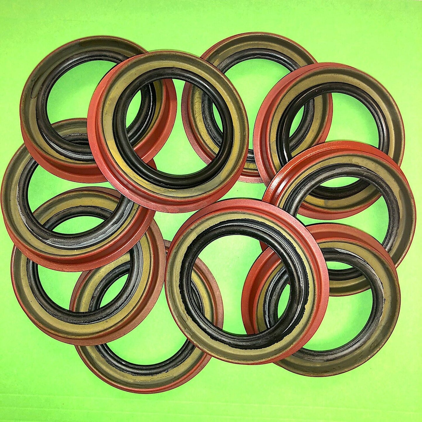 Lot of 100 each- SEALS, FRONT TRANSMISSION; 6712NA 5740339 8626916 5330010254212