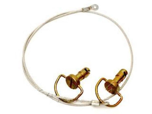 CABLE & STUD RING for SEAT ; Mil. HUMMER M998 ; 12339420-1 , 2590-01-253-3905