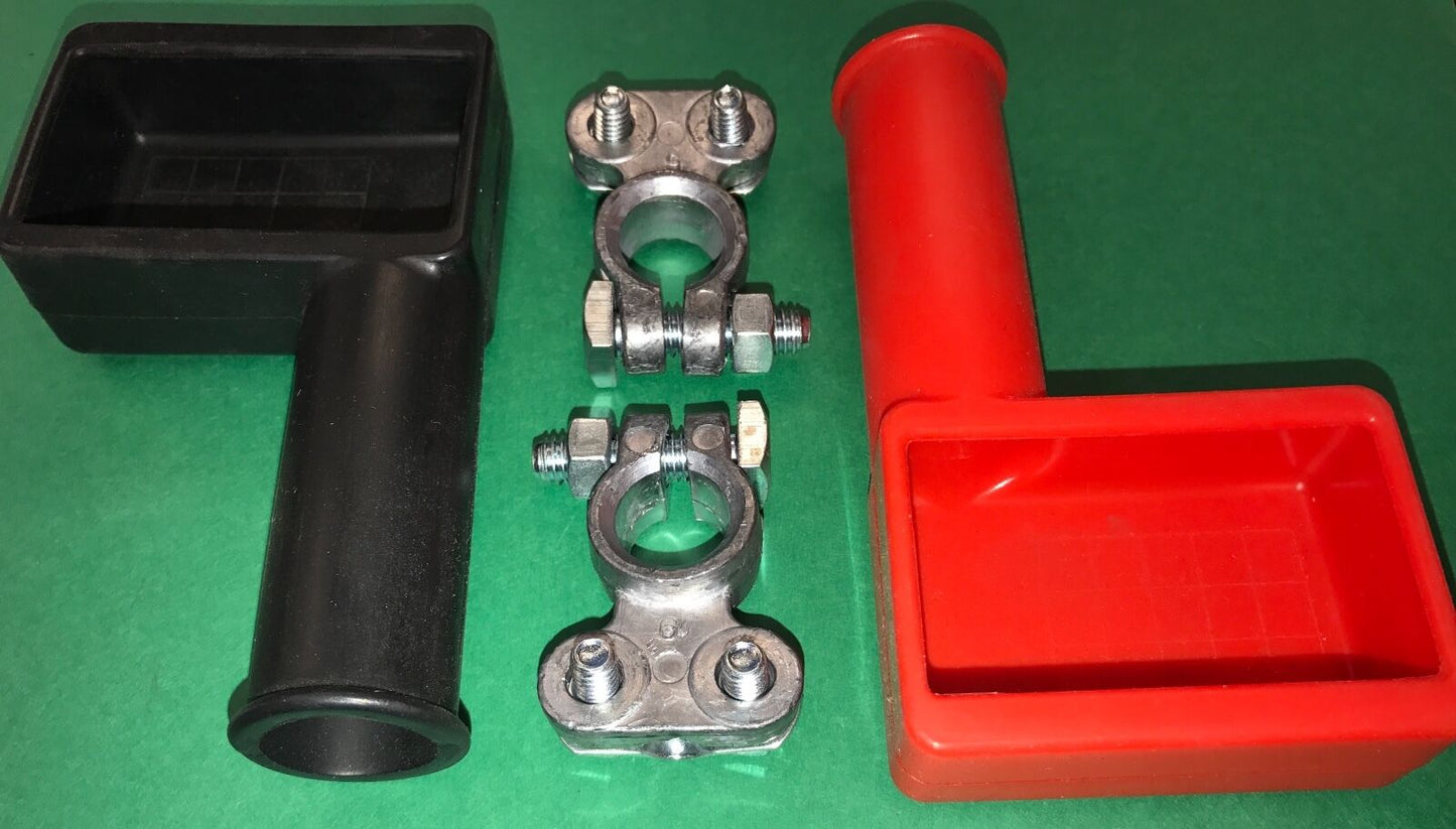 Boot and Battery Terminal Set; M939 Hummer ; 2 ea. 12290948 (B&R) + 2 ea. 00369