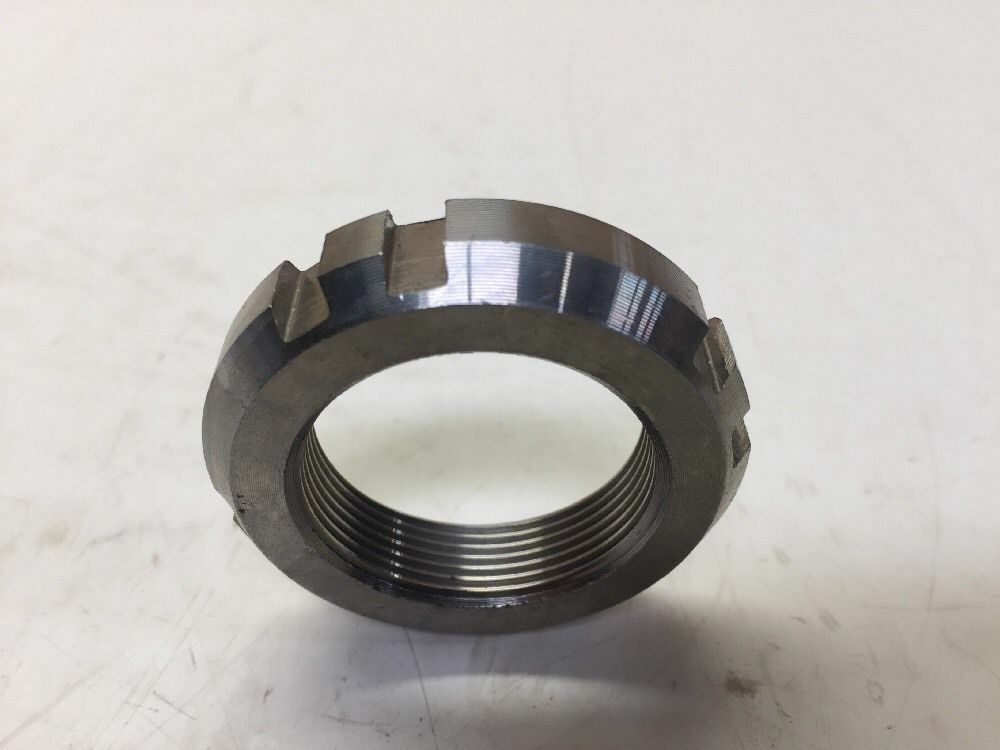 4 each- Nut , Retaining Lock, 8 Slot ; Mil. Hummer ; 2530-01-382-5031 12342680