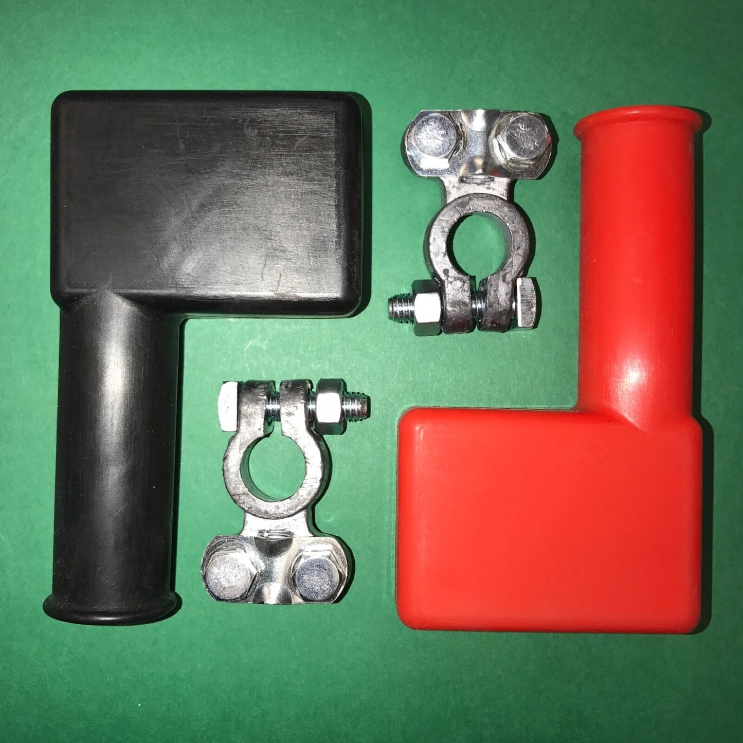 Boot and Battery Terminal Set; M939 Hummer ; 2 ea. 12290948 (B&R) + 2 ea. 00369