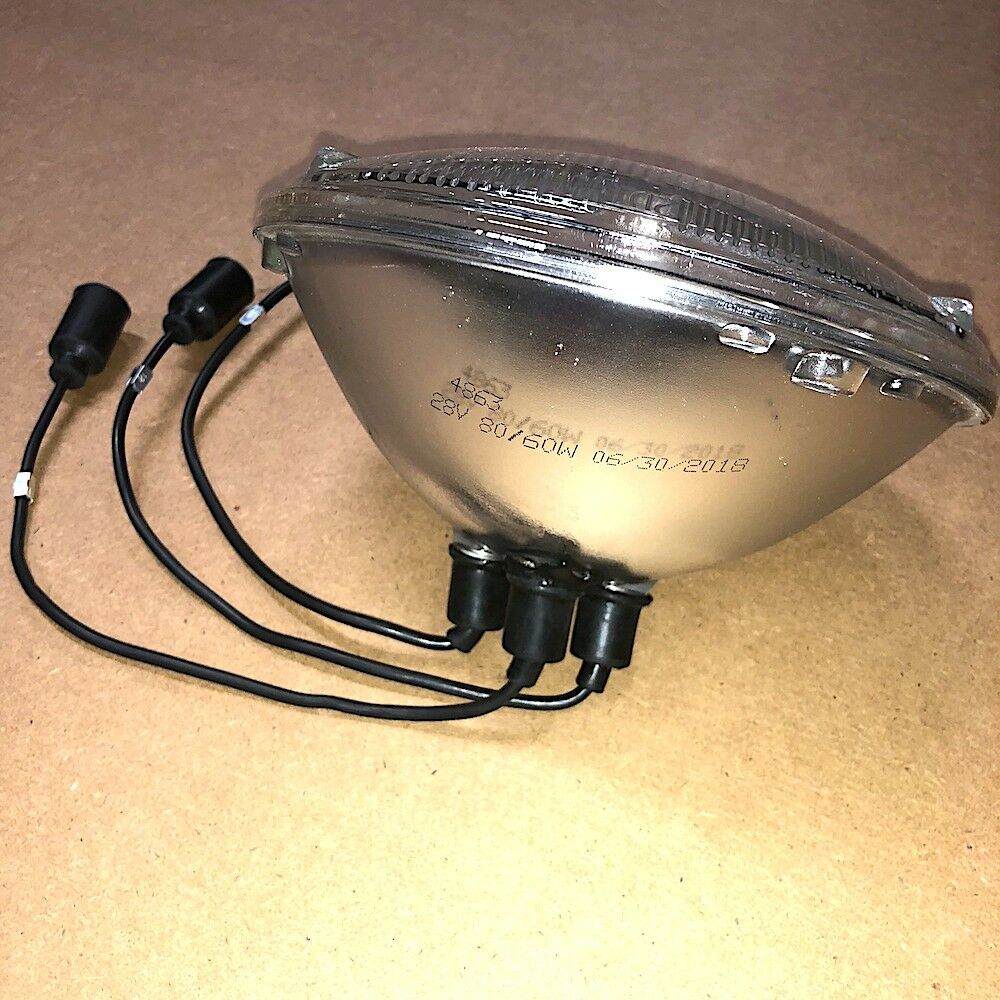 28v 60w  Headlight ; MS18008-4863  6240-00-966-3831  8741491  A-A-2044  A-A-2072