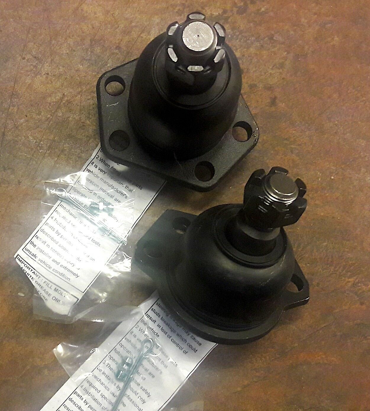 8 each - HD Ball Joints  4 Upper & 4 Lower ; Hummer ECV ; 12506981 + 12506982