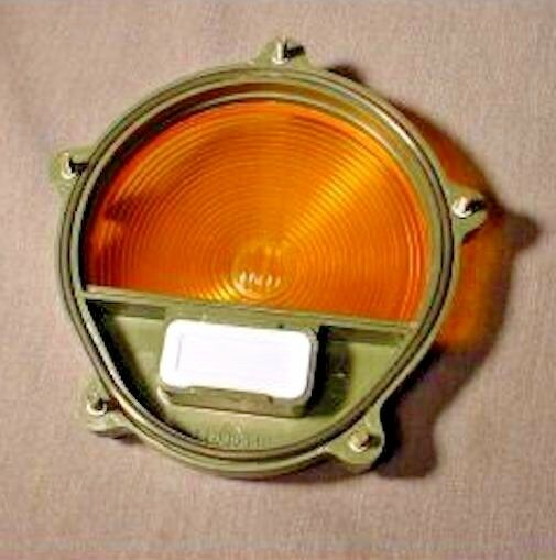 Parking Light 'LENS only' , 383 Green Housing - Amber Lens ; 12432440 (PLASTIC)
