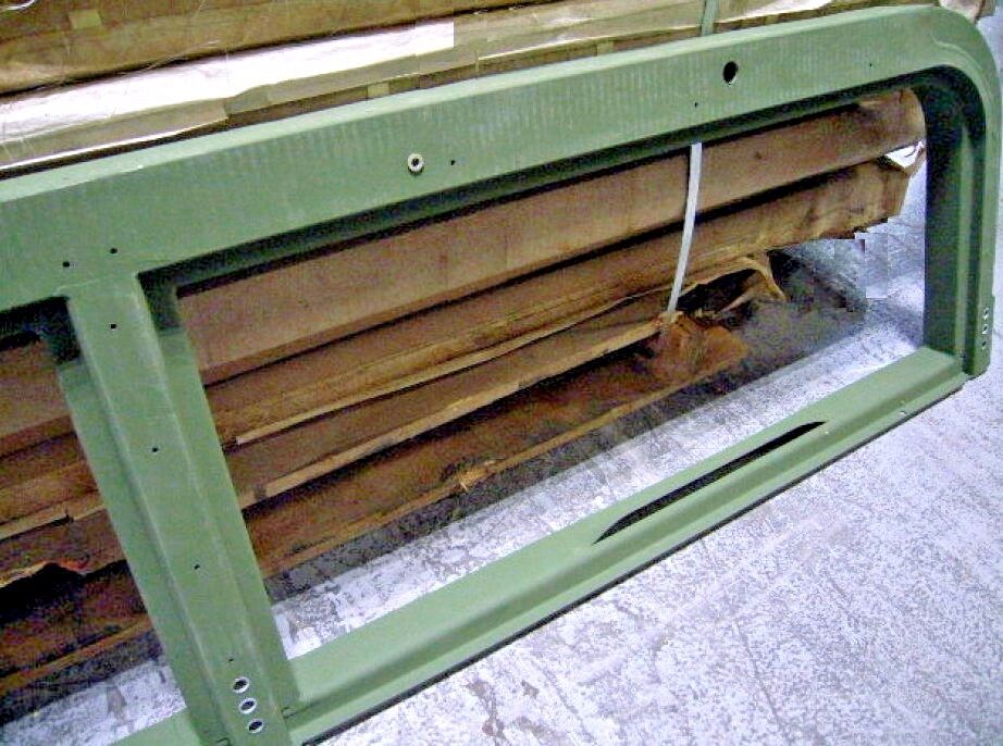 WINDSHIELD FRAME ; HUMMER HUMVEE M1123 M1097A2 ; 12446879 , 2510-01-413-3360