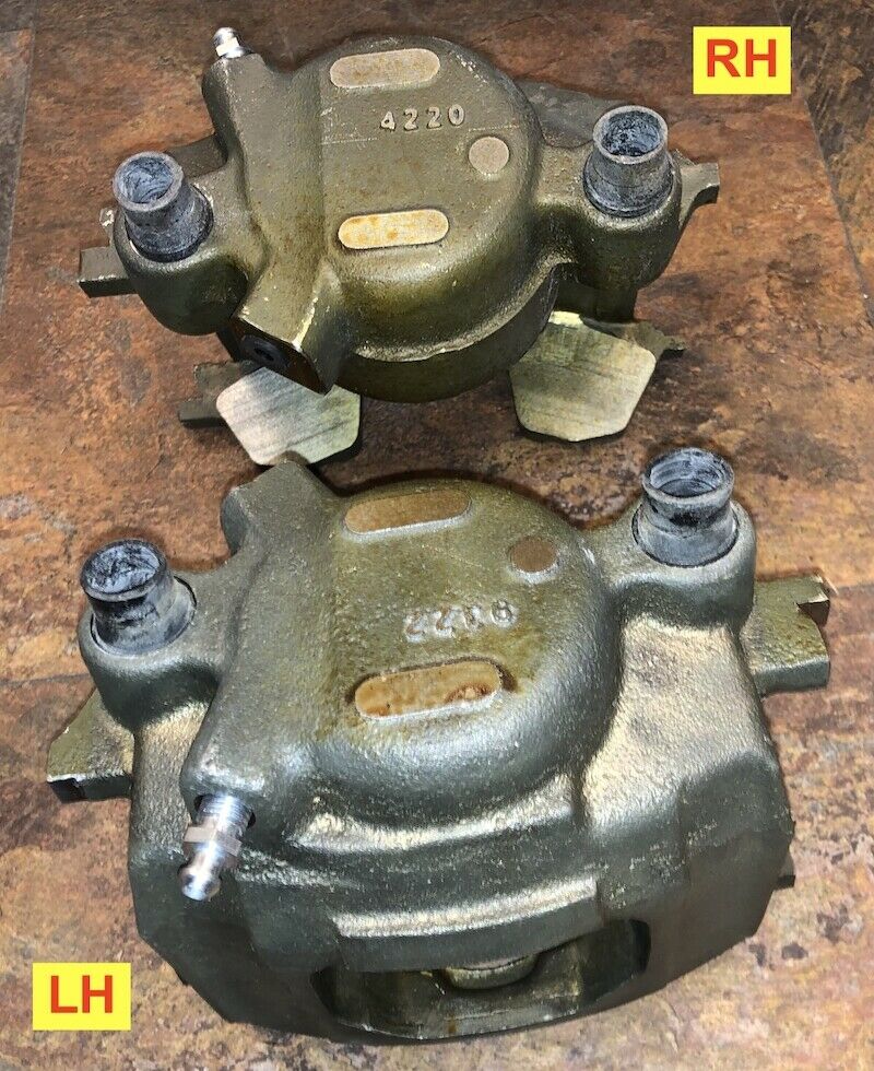 2 each- Set of Front Brake Calipers - LH&RH; Hummer Humvee H1; 5745452 & 5745454