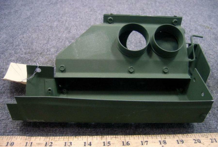 DIVERTER , HEATER AIR ; Mil. Hummer H1 ; 2510-01-184-5497 12339291 5575861