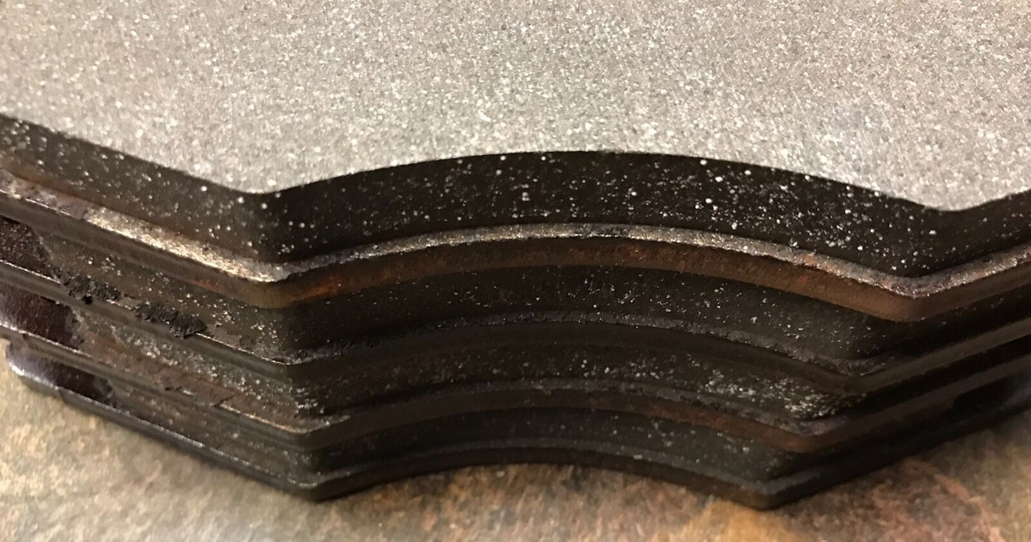 4 each Brake Pad Set, Service; M998 HUMMER ; 57K0264 2530-01-407-3977 WPD7023SM