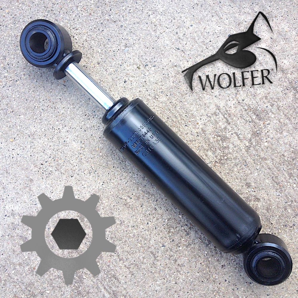 SHOCK ABSORBER , FRONT ; Humvee Hummer H1 ; 5937865 ( HVY - 12,100LB )