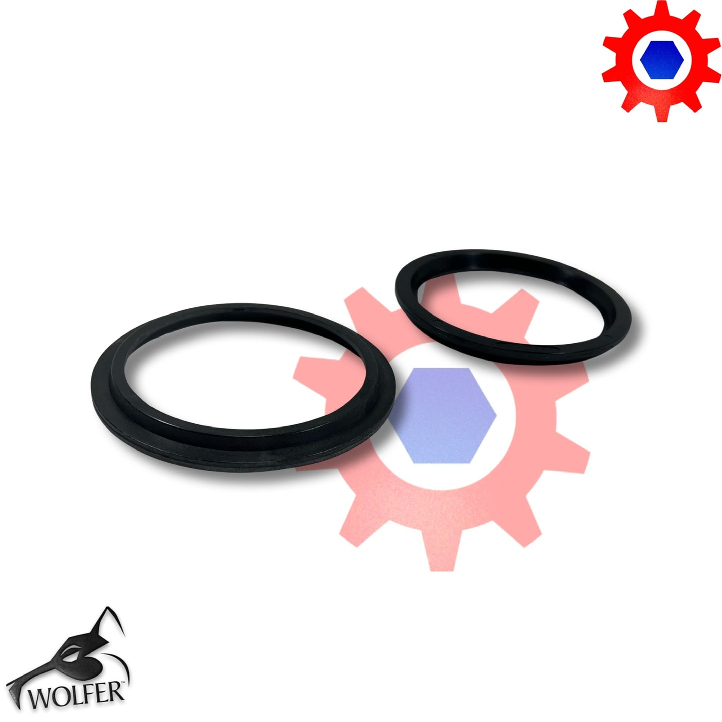 GUIDE RING - CTIS (SEAL RETAINER) SET OF 2 ; 2297R6648 , 28KP740 , 5330-01-362-4993