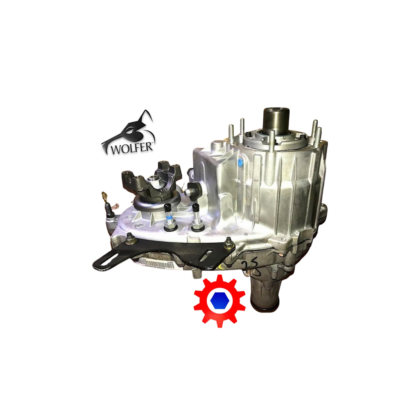 New TRANSFER CASE 242 ; Mil. Hummer ; EC12447125 6005789-A 21908 2520014092512