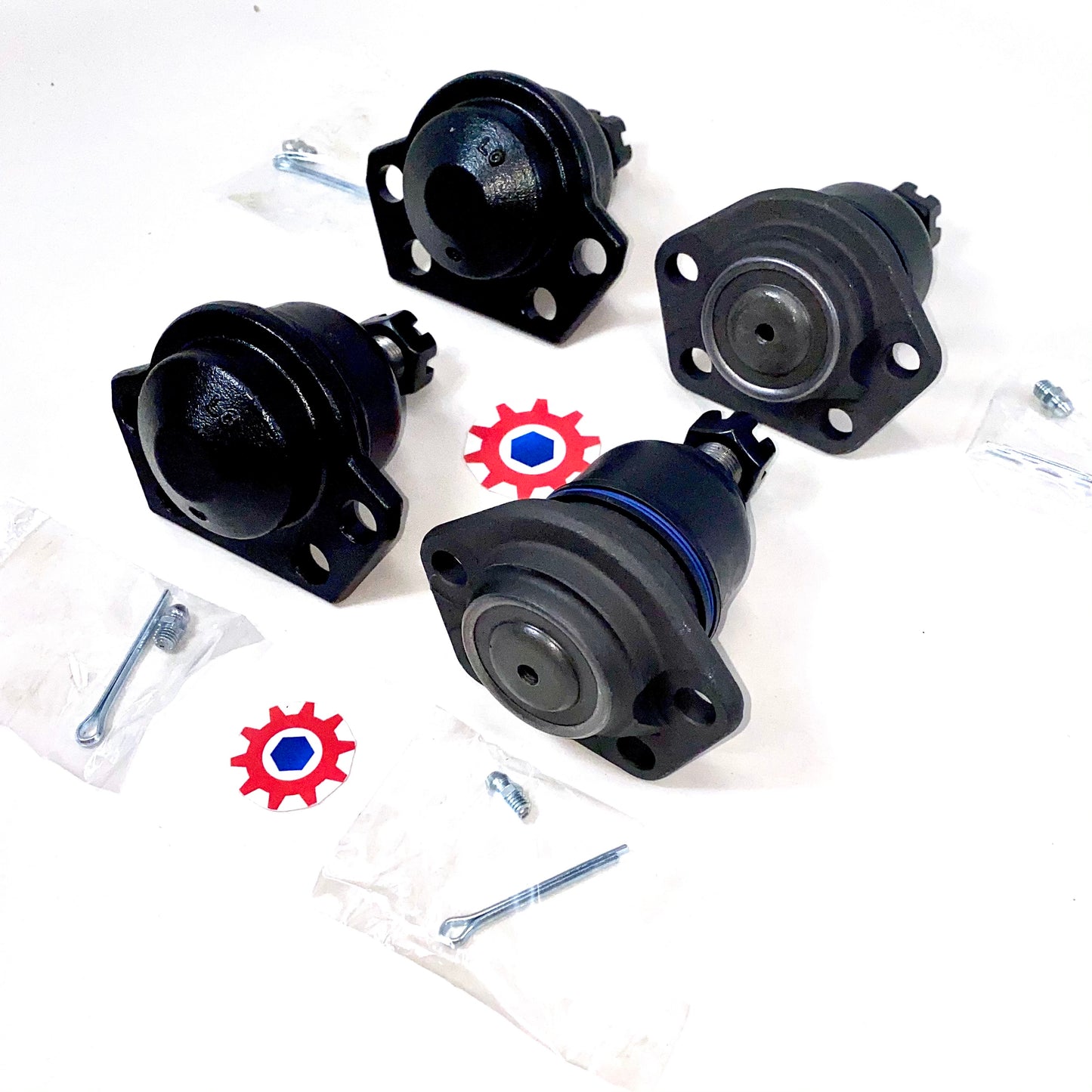 4 each - HD Ball Joints 2 Upper & 2 Lower ; Hummer ECV ; 12506981 + 12506982