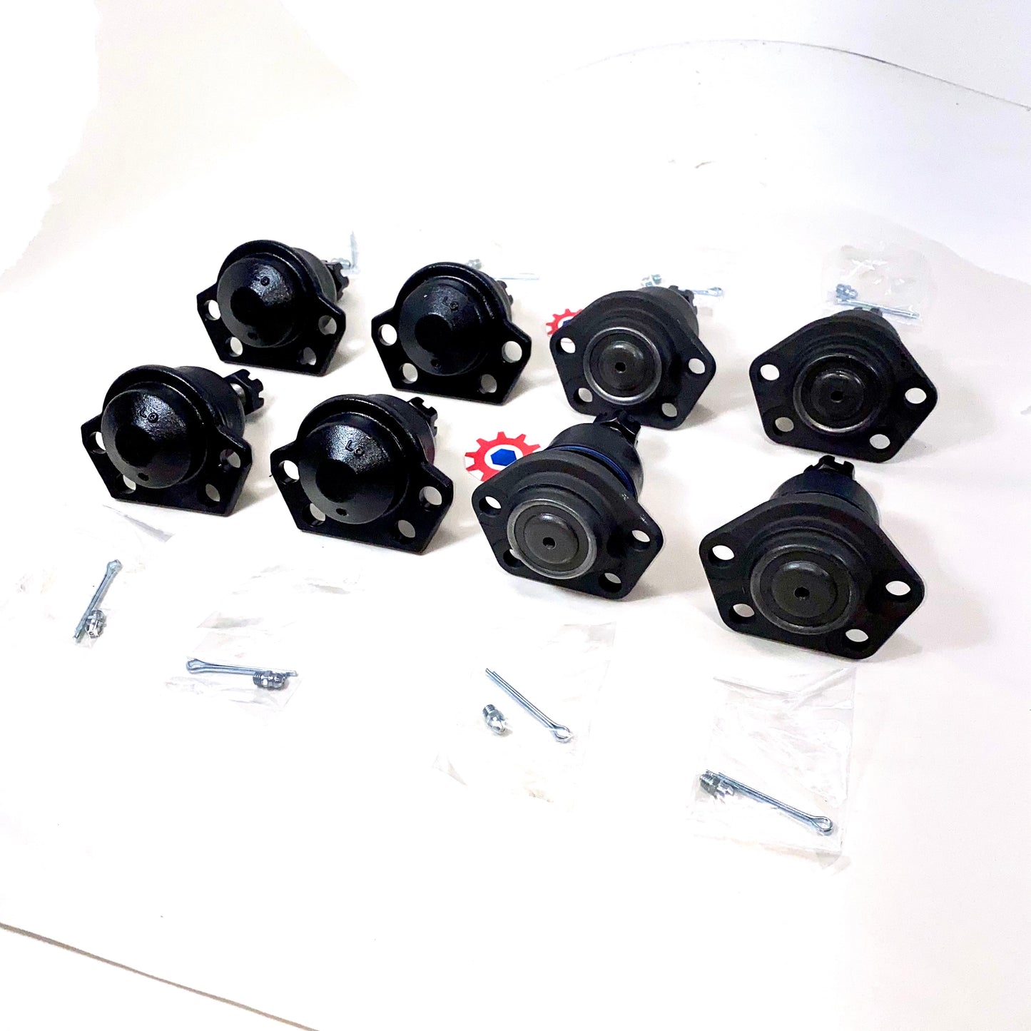 8 each - HD Ball Joints 4 Upper & 4 Lower ; Hummer ECV ; 12506981 + 12506982
