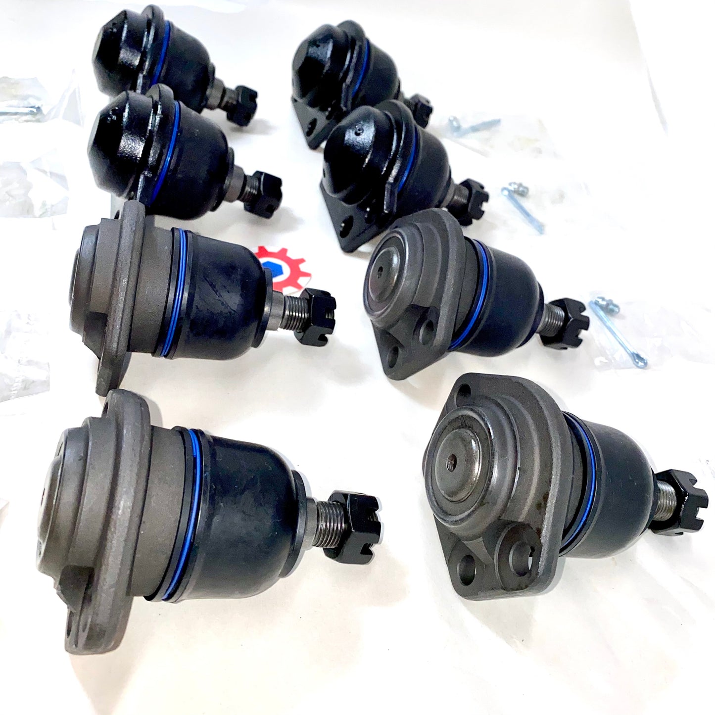 8 each - HD Ball Joints 4 Upper & 4 Lower ; Hummer ECV ; 12506981 + 12506982