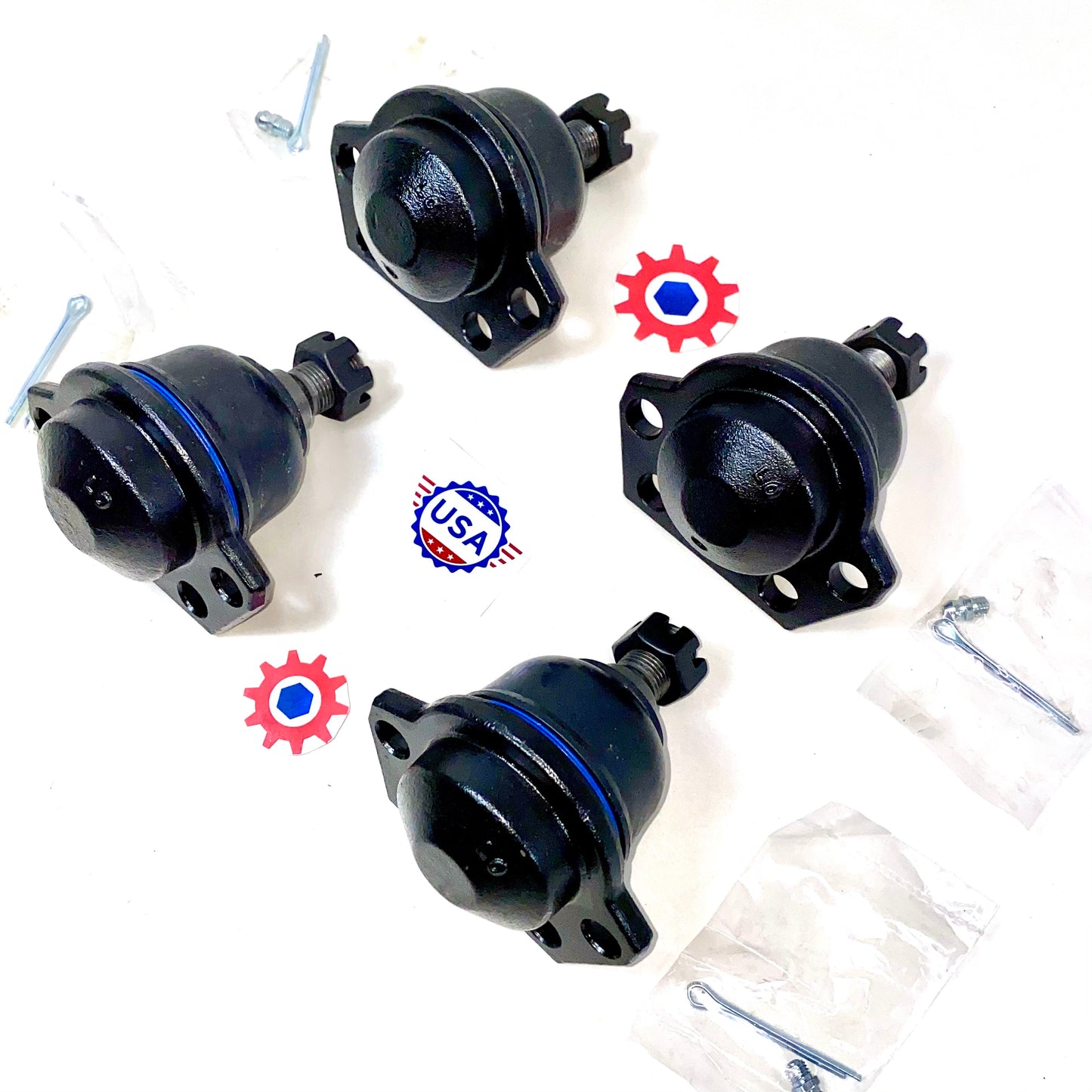 4 each - Lower Set - Ball Joint , 7/16" Holes; ECV Hummer ; 12506981 6030616