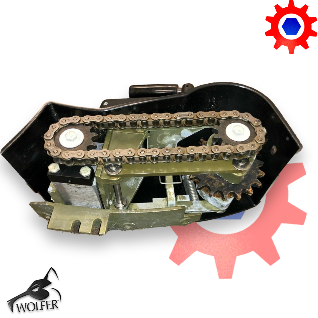 Hand Crank Gear-Ring Box; Mil. Hummer M1114 ; 6435129-01M1 3830-01-536-4083