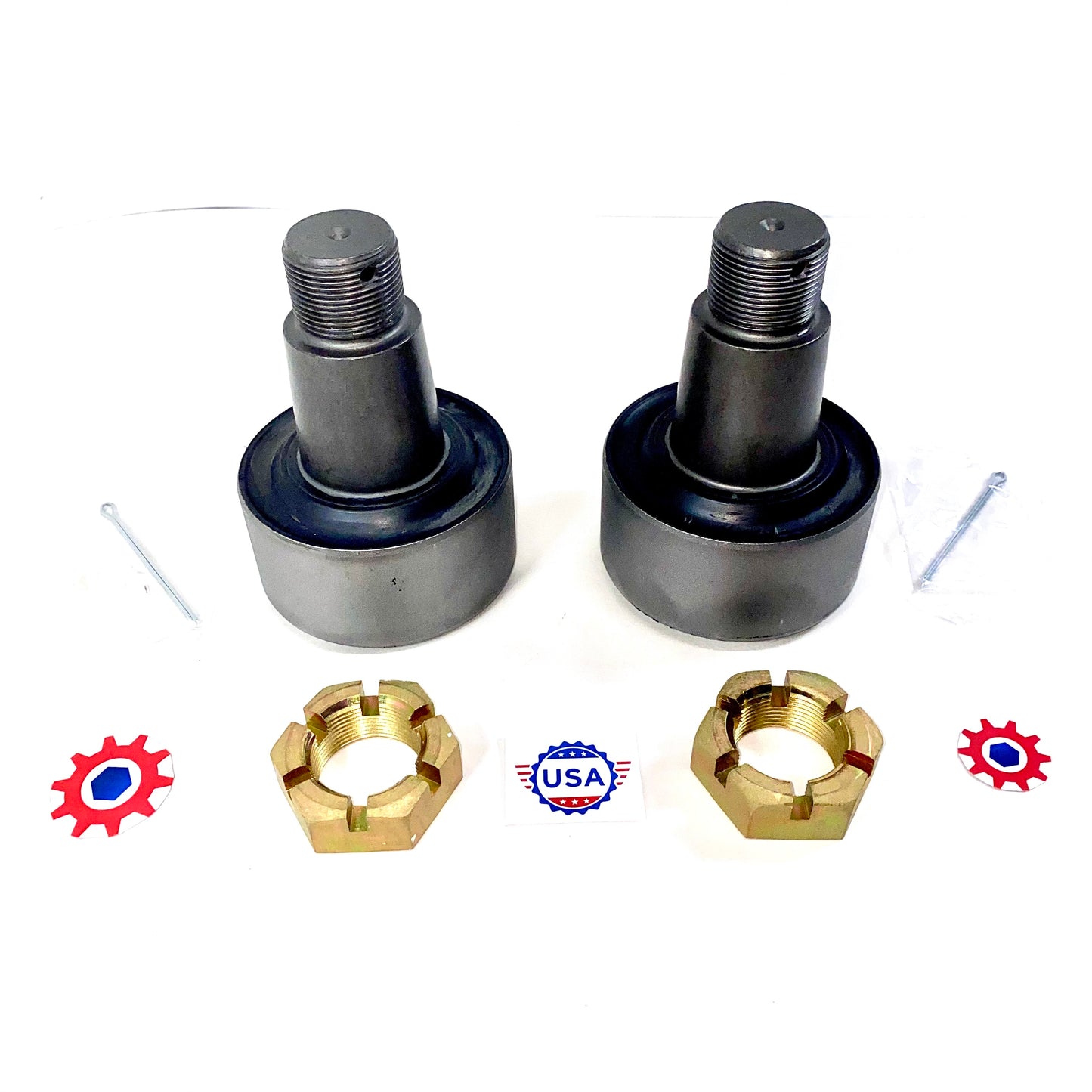 2 each Torque Rod End Insert w/ nuts M939 M800 5TON ; 2530007409620 7979185