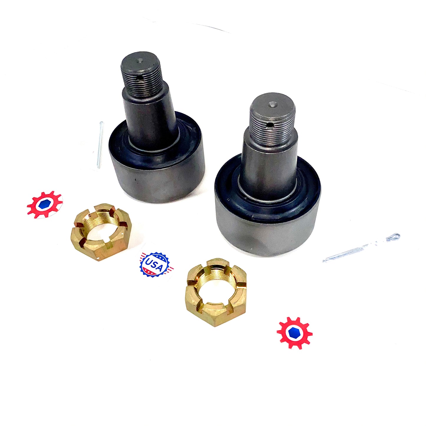 2 each Torque Rod End Insert w/ nuts M939 M800 5TON ; 2530007409620 7979185