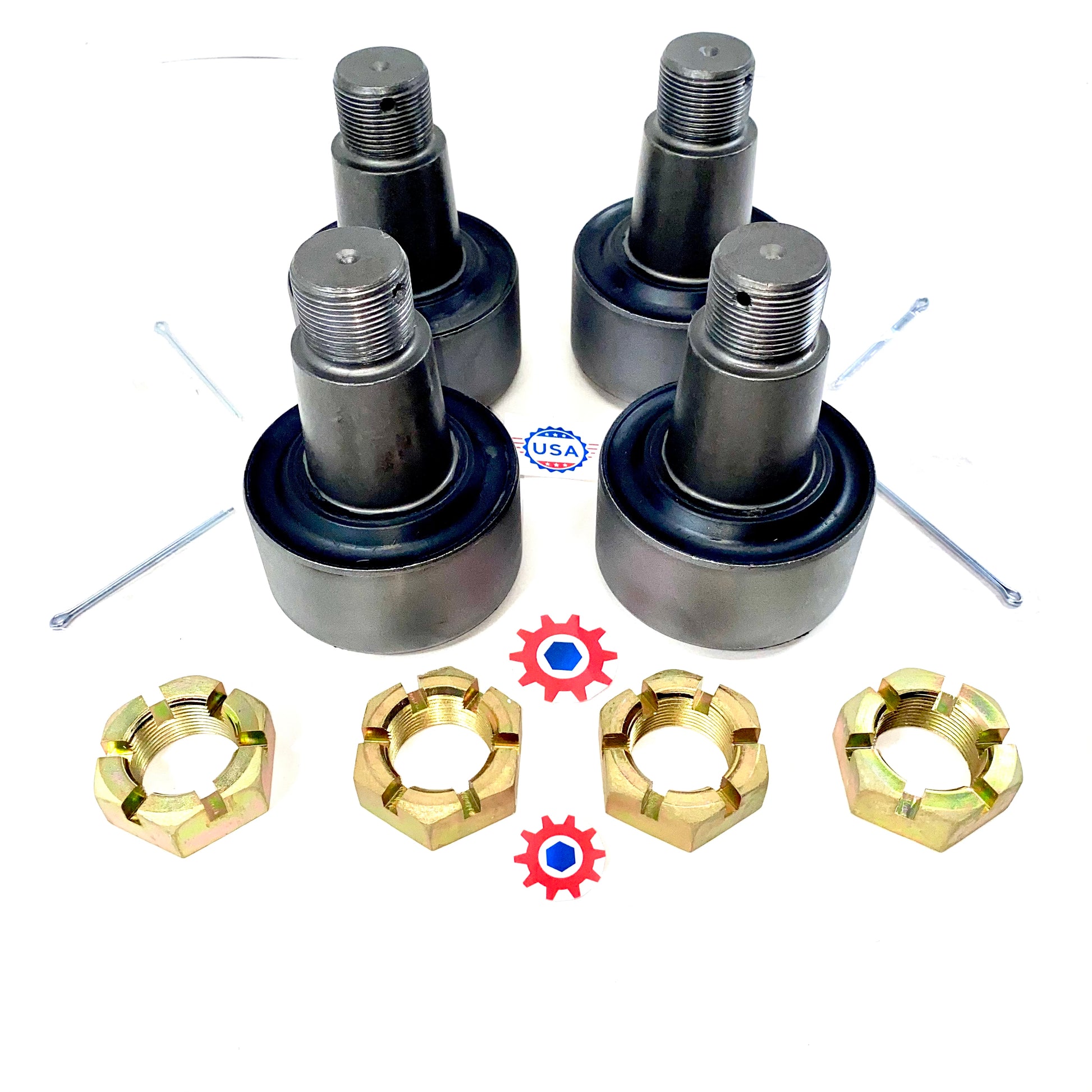 4 each Torque Rod End Insert w/ nuts M939 M800 5TON ; 2530007409620 7979185