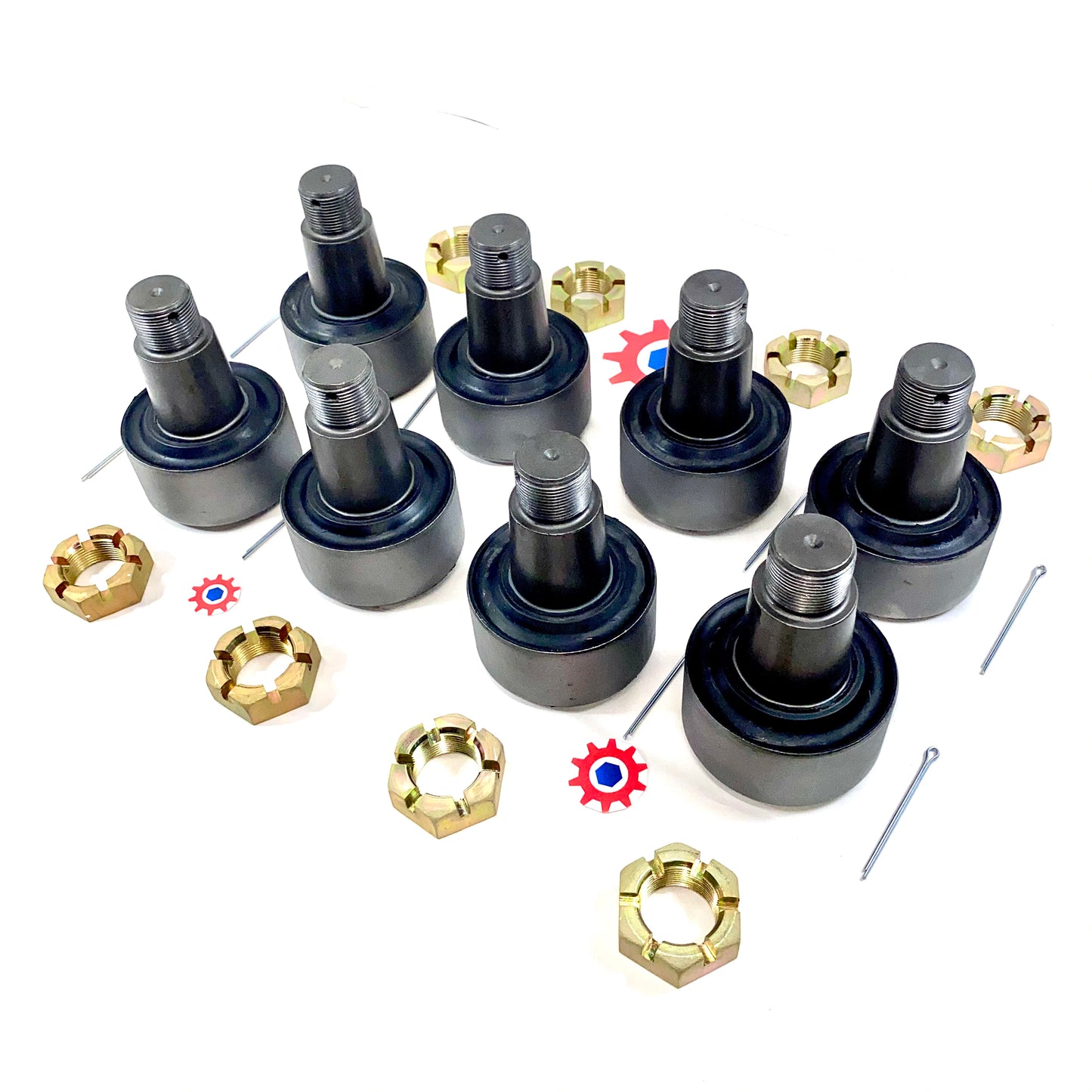 8 each Torque Rod End Insert w/ Nuts M939 M800 5TON ; 2530007409620 7979185