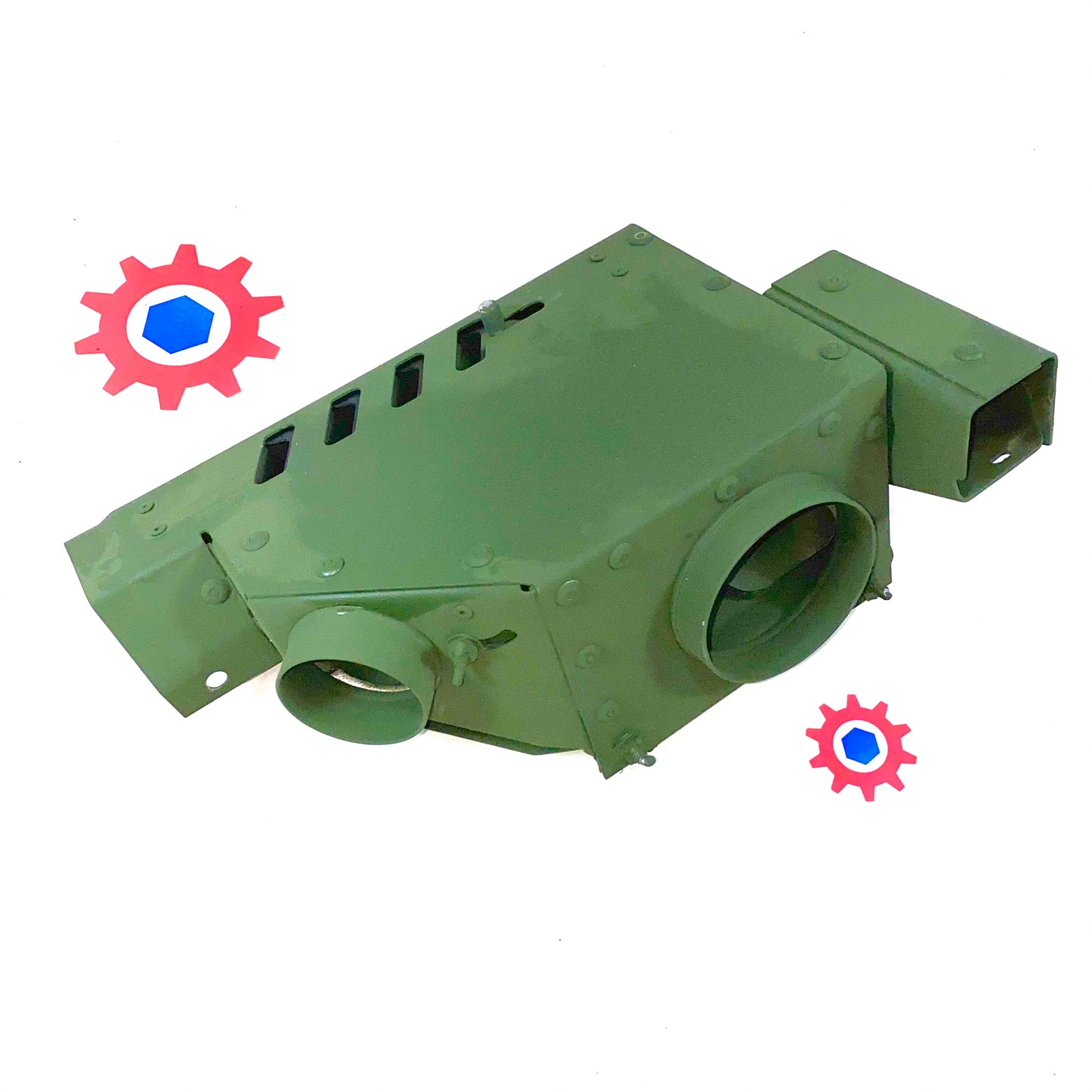 DIVERTER , HEATER AIR ; Mil. Hummer H1 ; 2510-01-184-5497 12339291 5575861