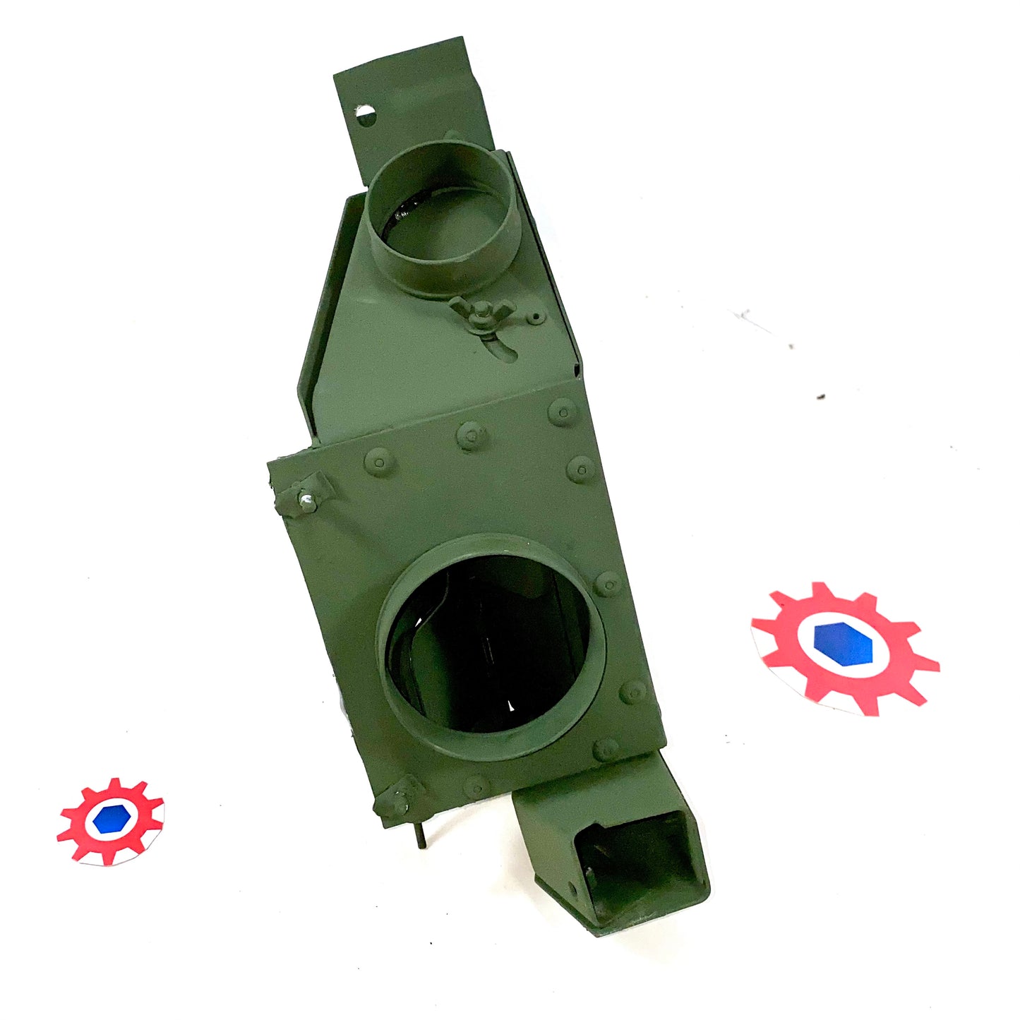 DIVERTER , HEATER AIR ; Mil. Hummer H1 ; 2510-01-184-5497 12339291 5575861