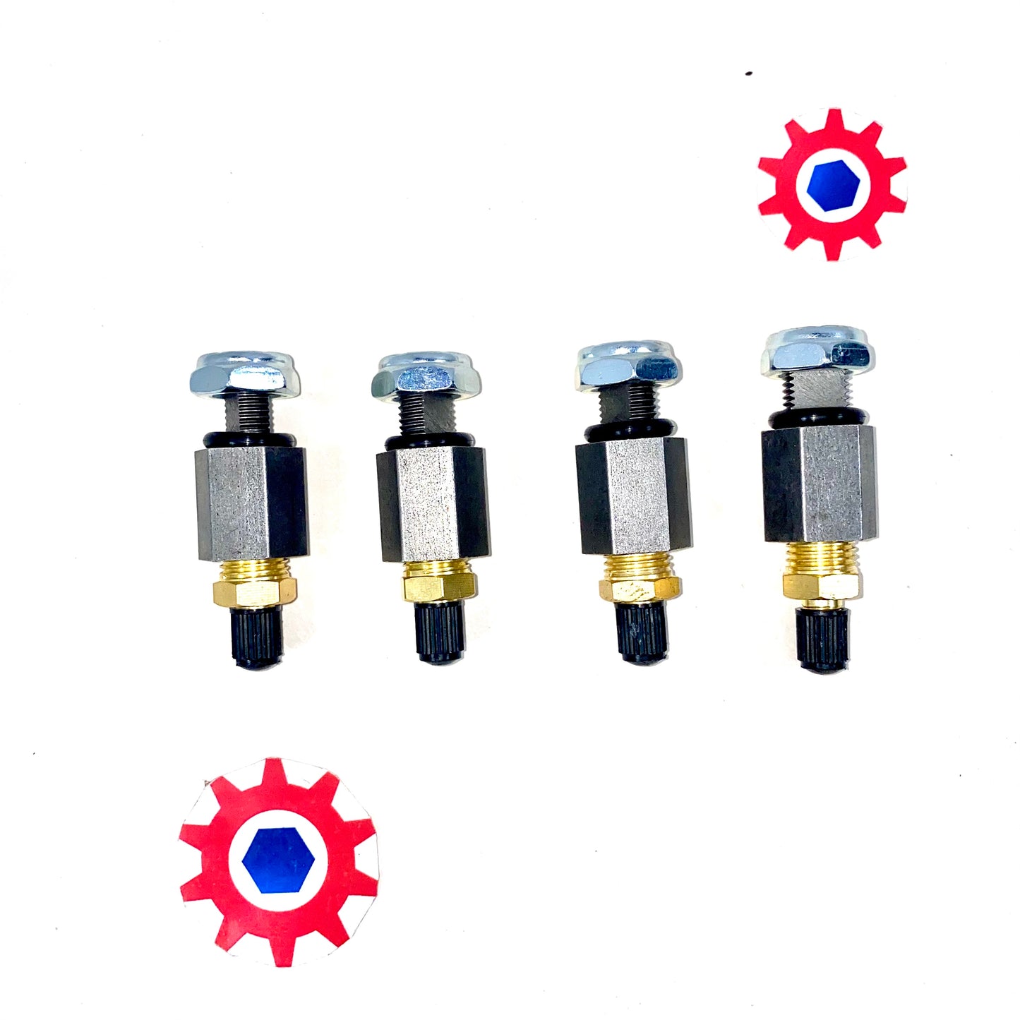4 ea - Valve Stem Kit, Radial Wheel&Tire ; Mil. Hummer ; 2640014196205 57K0297