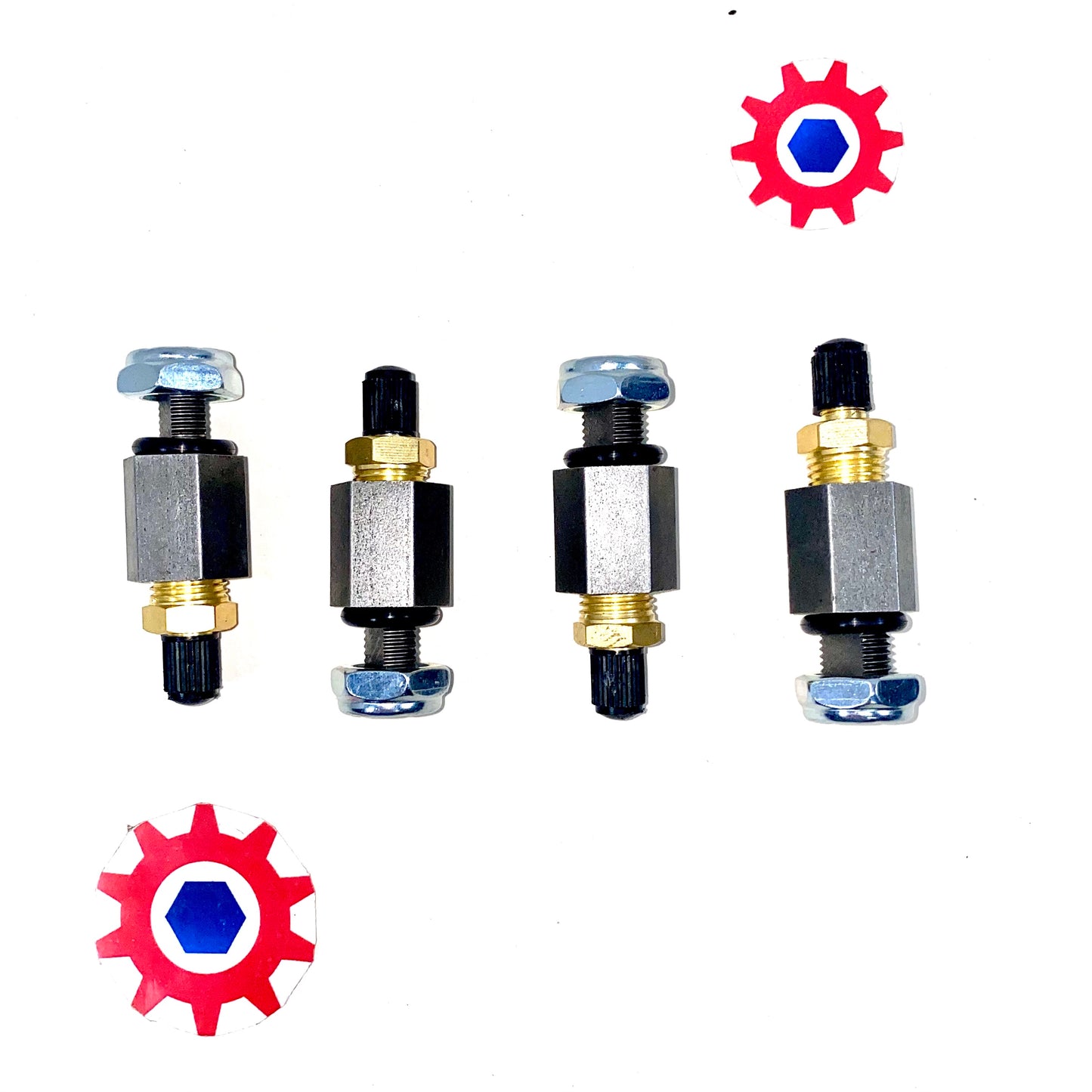 4 ea - Valve Stem Kit, Radial Wheel&Tire ; Mil. Hummer ; 2640014196205 57K0297