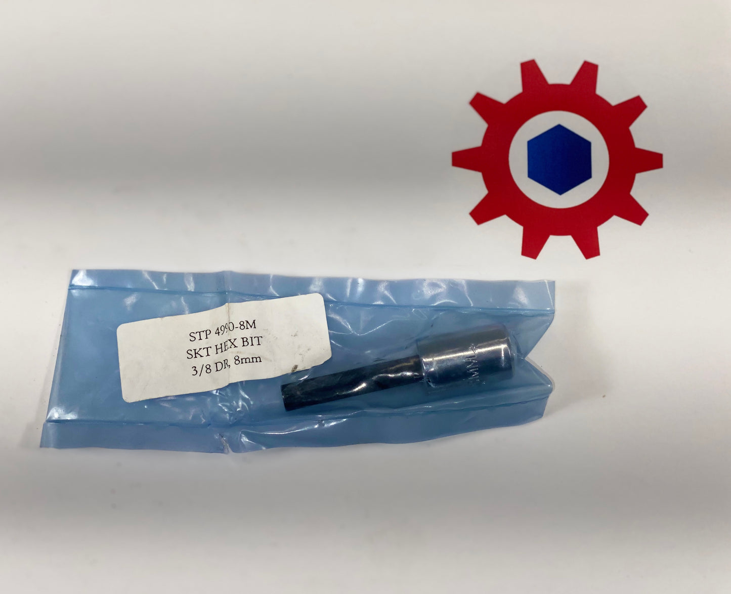 SKT HEX BIT 3/8 DR 8MM- 5120-01-101-1943, J-35174-A, STP 4990-8M