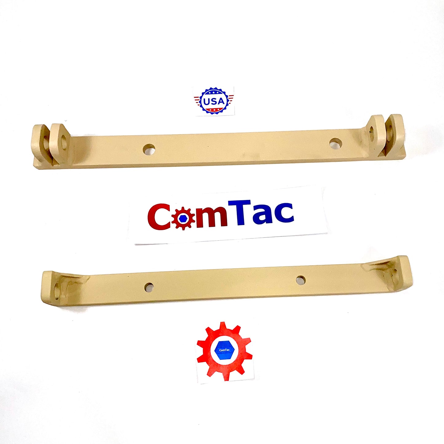 Upper & Lower(Brush Guard to Bumper)Brackets ; Hummer Humv ; 12460279 & 12460280