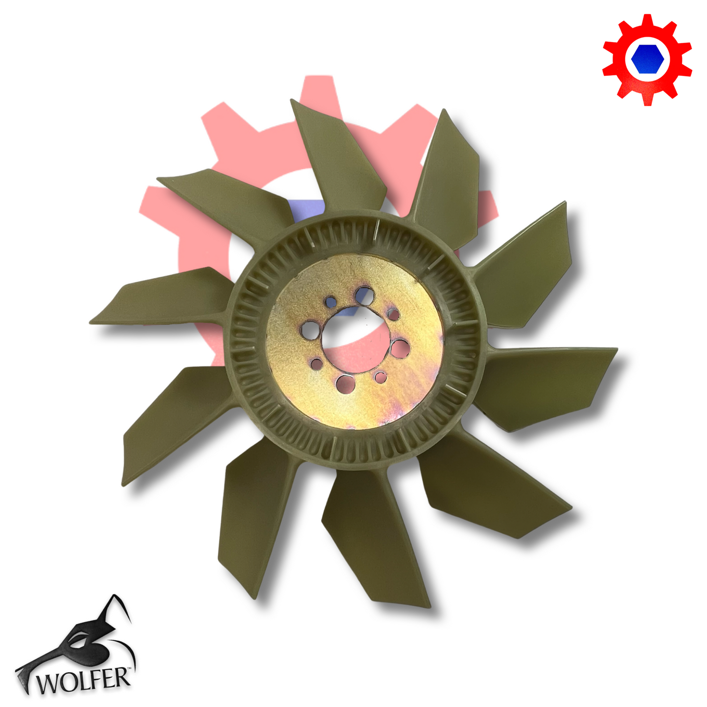 Axial Impeller Cooling Fan - 2930014208622 12460252 RCSK17560 4735-42599-103