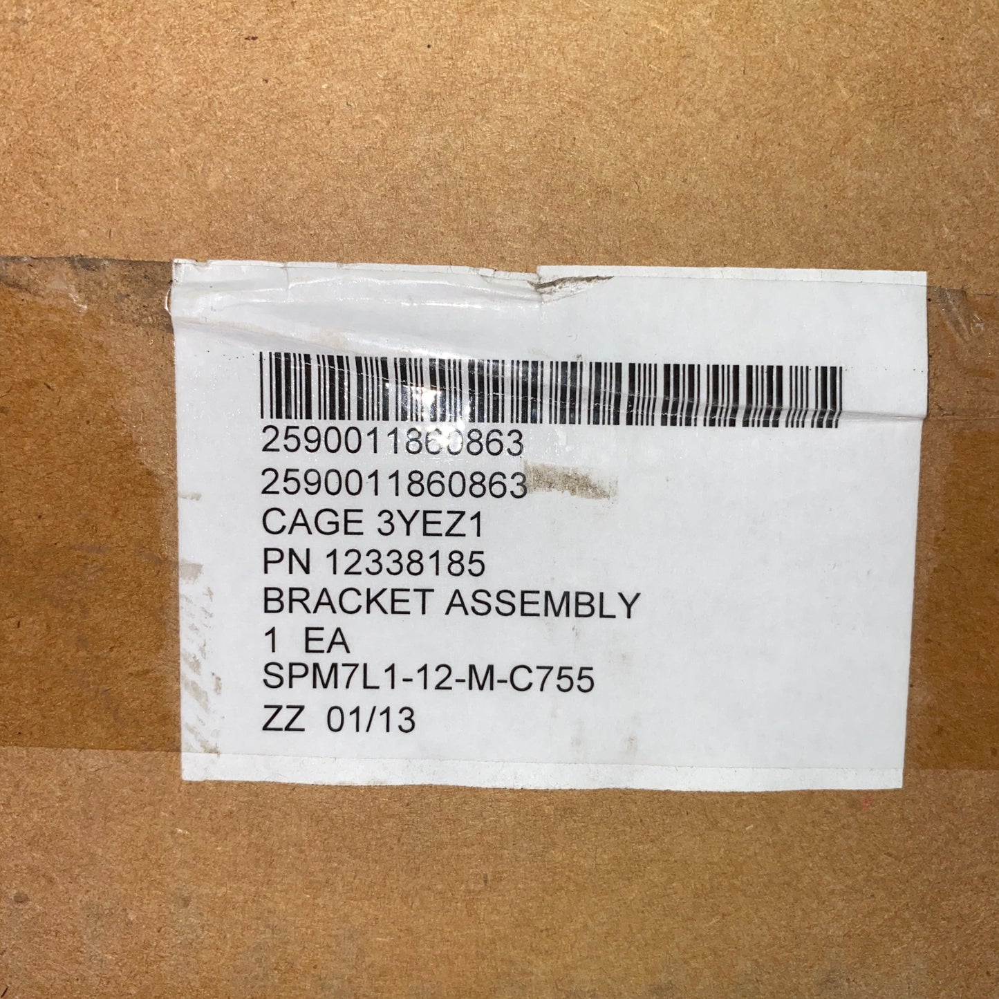 2 each- Bracket, LH&RH Trans. Support ; M998 ; 2590-01-186-0863 12338185 5579605