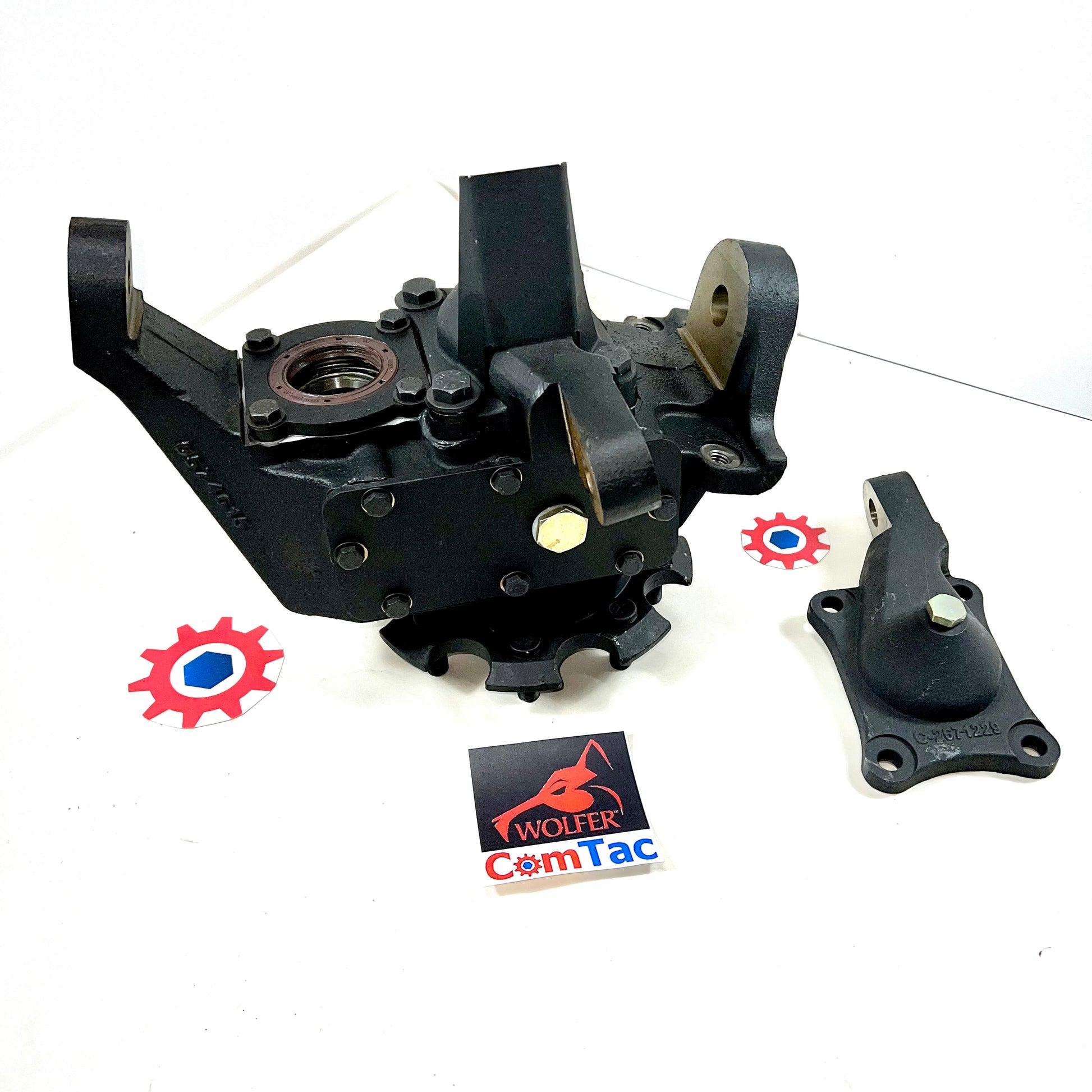 Geared Hub Knuckle 10K; Mil. Hummer ; 5593996 or 5593997 or 5594527 or 5594528