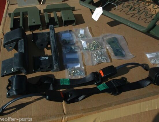 Mil. Hummer M998 - 3 POINT SEAT PARTS KIT ; 57K0202 or 2540-01-387-4018