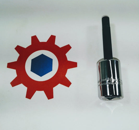 SKT HEX BIT 3/8 DR 6MM 5120-01-102-1670, J-35162-A, STP 4990-6M