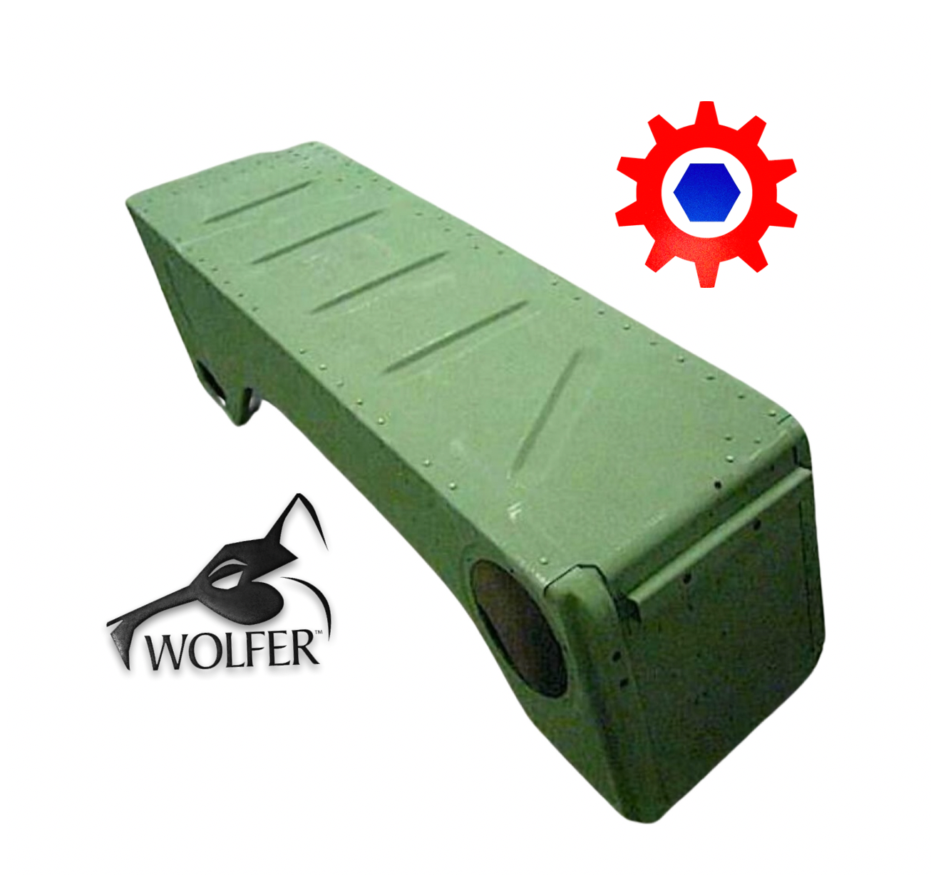 Fender , Right Rear w/o Aux. Fuel ; Mil. Hummer ; 12339707-1 2510-01-335-4170