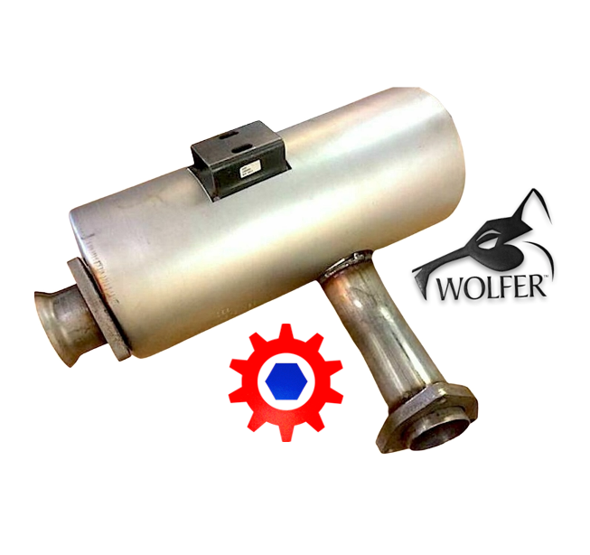 Muffler, Ceramic Fiber Insulated A2 - 6.5L ; Hummer ; 12460090 2990-01-411-3947