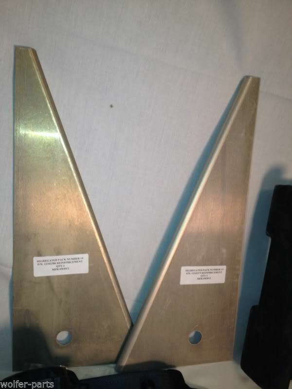 2 each - REINFORCEMENT , B-PILLAR , LH & RH ; Hummer - M998 ; 12342379 & 12342380