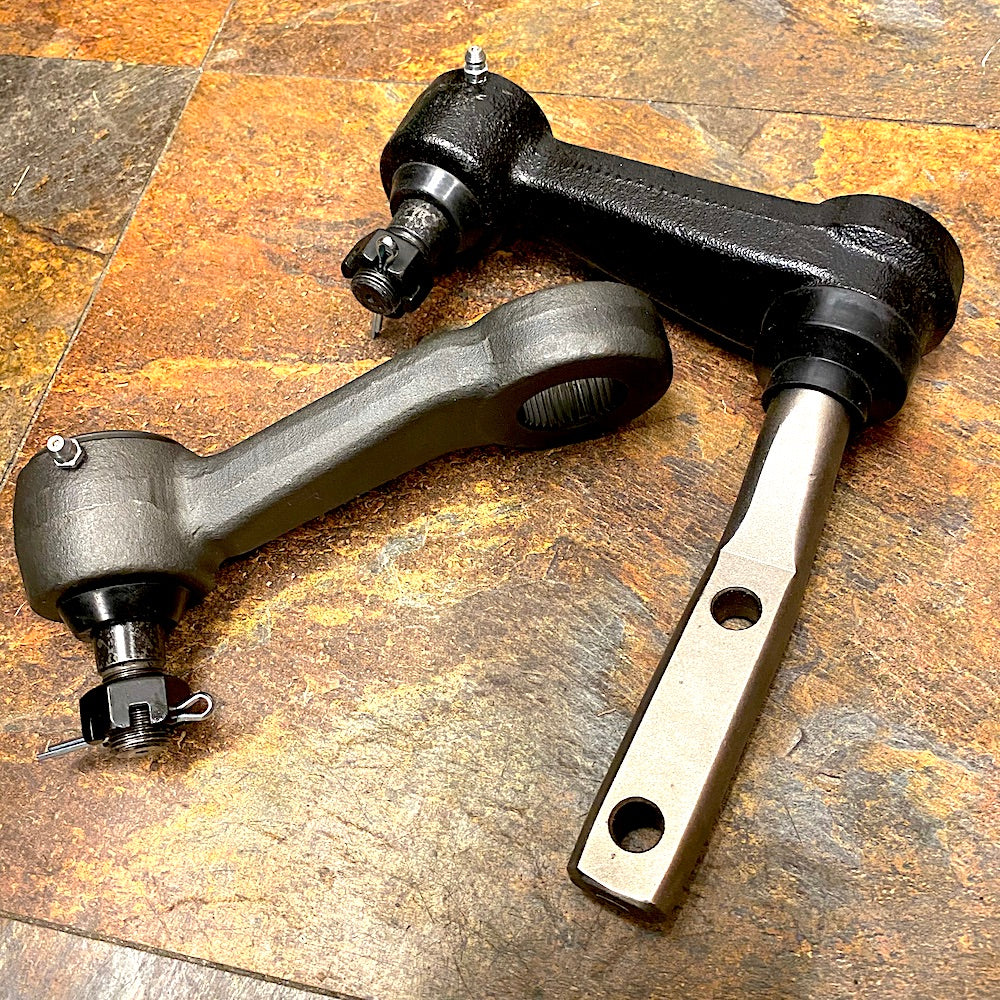 Pitman & Idler Steering Brackets; Early Model Hummer M998; 12340015 & 12340016