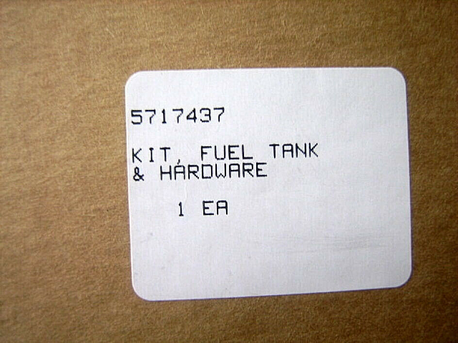 Fuel Tank Shell w/hardware Kt; Hummer A2; 2910014473911 5717437 12460105 6002868